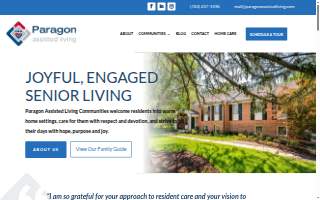 Paragon Assisted Living website