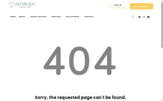 Ashburn Dental Care website