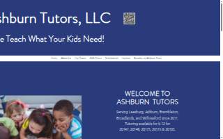 Ashburn Tutors, LLC website