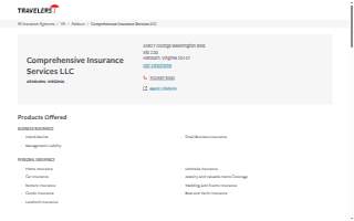 Comprehensive Insurance Services LLC website
