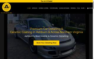 Ducky Detailing website