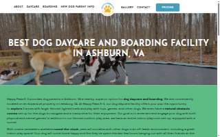 Happy Paws K-9 website