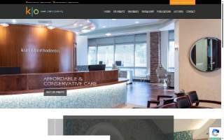 Kravitz Orthodontics website
