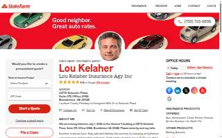 Lou Kelaher - State Farm Insurance Agent website