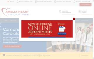 Amelia Heart & Vascular Center of Bailey's Crossroads website