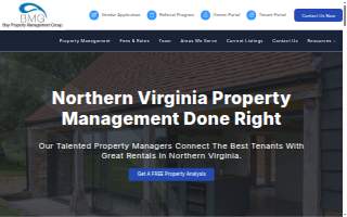 Bay Property Management Group Fairfax website