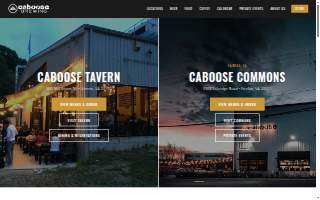 Caboose Brewing Company & Tavern website