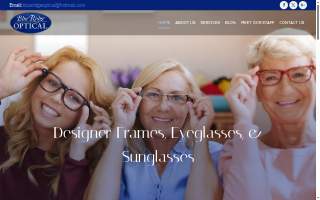 Blue Ridge Optical website