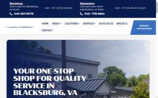 Campus Automotive website