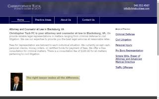 Christopher Tuck website