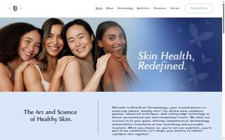 New River Dermatology of Blacksburg website