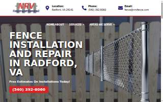 NRV Fence & Handrail, LLC website