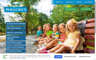 NRV Pediatrics website