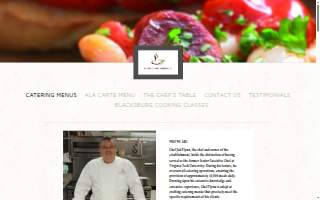 On-Site Culinary website
