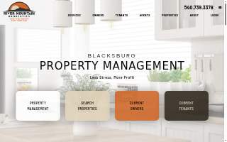 River Mountain Properties, LLC of Blacksburg website