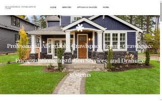 Affordable Crawlspace Care website
