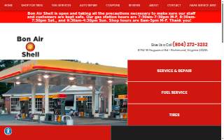 Bon Air Shell website
