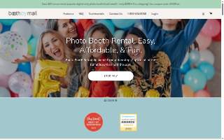 Booth By Mail website
