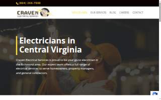 Craven Electrical Services website