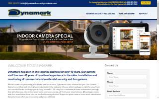 Dynamark Security Richmond of Bon Air website