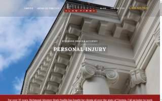 Paullin Law Firm website