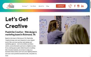 Pixelstrike Creative of Bon Air website