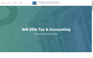 WB Elite Tax & Accounting of Bon Air website
