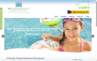 WB Orthodontics PLLC of Bon Air website