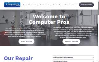 Computer Pros website