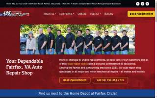 ABS Unlimited Auto Repair of Burke website