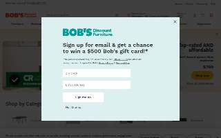 Bob’s Discount Furniture and Mattress Store of Burke website