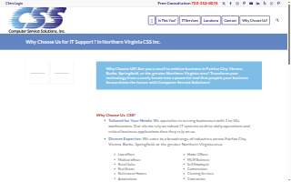 Computer Service Solutions, Inc of Burke website