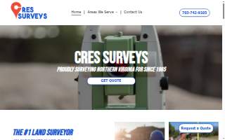 CRES Surveys website