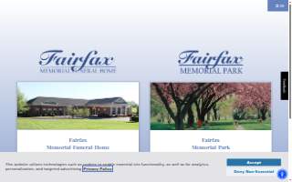 Fairfax Memorial Park website