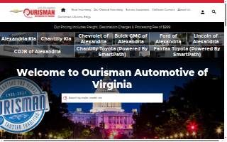 Ourisman Chrysler Dodge Jeep Ram of Alexandria website