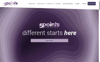 5Points Creative website