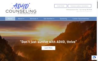 ADHD Counseling in the Roanoke Valley website