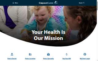 Carilion Clinic Obgyn website
