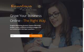 Foxglove Marketing website