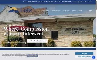 Lotz Funeral Home - Roanoke of Cave Spring website