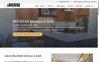 Rockfab Kitchen & Bath website