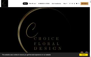 Choice Floral Design website