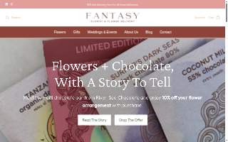 Fantasy Florist & Flower Delivery website