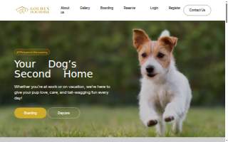 Golden Dog Hotel website