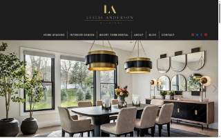 Leslie Anderson Interiors - Great Falls & McLean VA Interior Designer of Centreville website
