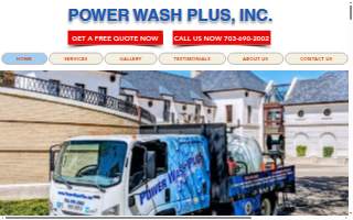 Power Wash Plus Inc. website