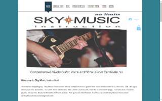 Sky Music Instruction and Entertainment website