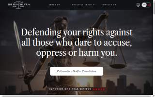 The Paracha Firm, PC website