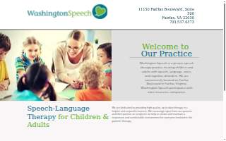 Washington Speech of Centreville website