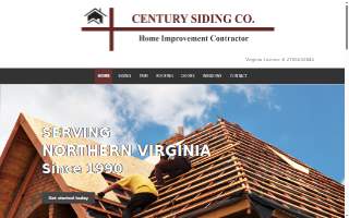 Century Siding CO., INC. website